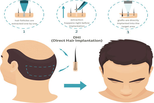 dhi hair implant skinesthetics islamabad